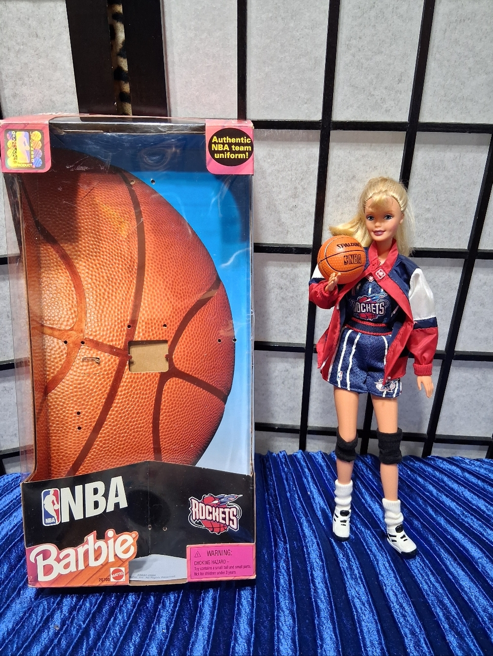 1998 : Barbie NBA Houston Rockets - Picture 15 of 16